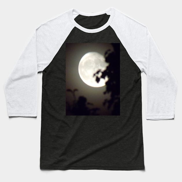 Moonlight Fun Baseball T-Shirt by Angie's Apparel